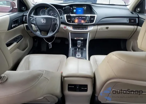 2013 Honda Accord Exl из США, поврежденный, VIN 1HGCR2F87DA000395